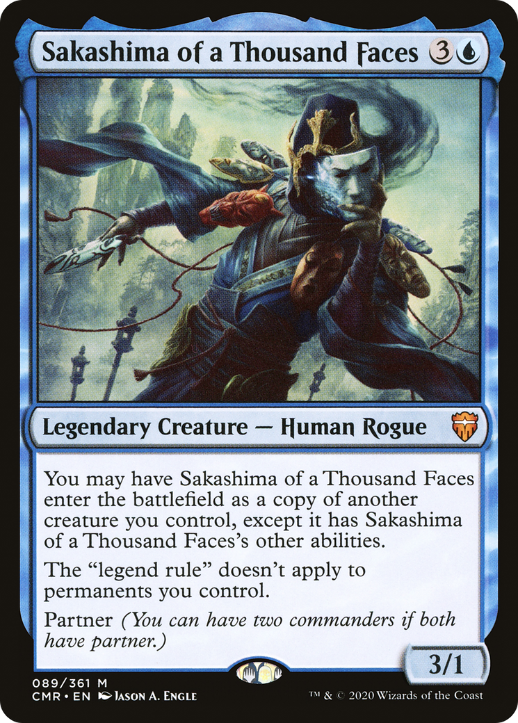 Sakashima of a Thousand Faces (CMR-089) - Commander Legends - Premium MTG Single from Wizards of the Coast - Just $7.89! Shop now at Game Crave Tournament Store