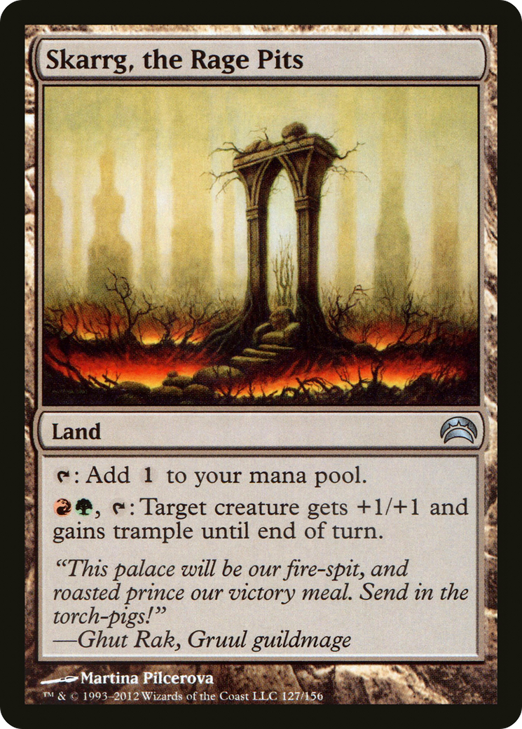 Skarrg, the Rage Pits (PC2-127) - Planechase 2012 - Premium MTG Single from Wizards of the Coast - Just $0.31! Shop now at Game Crave Tournament Store