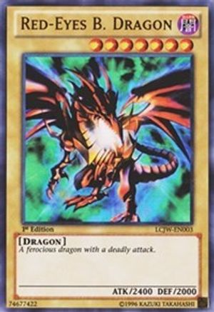 Red-Eyes B. Dragon (LCJW-EN003) - Legendary Collection 4: Joey's World 1st Edition - Premium Yugioh Single from Konami - Just $0.77! Shop now at Game Crave Tournament Store
