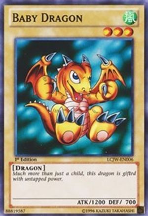 Baby Dragon (LCJW-EN006) - Legendary Collection 4: Joey's World 1st Edition - Premium Yugioh Single from Konami - Just $1.20! Shop now at Game Crave Tournament Store