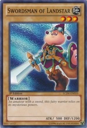 Swordsman of Landstar (LCJW-EN010) - Legendary Collection 4: Joey's World 1st Edition - Premium Yugioh Single from Konami - Just $0.64! Shop now at Game Crave Tournament Store