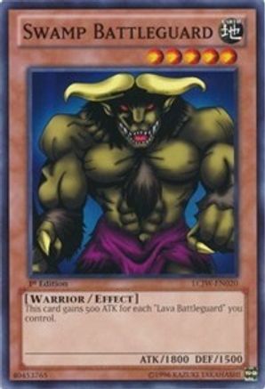 Swamp Battleguard (LCJW-EN020) - Legendary Collection 4: Joey's World 1st Edition - Premium Yugioh Single from Konami - Just $0.64! Shop now at Game Crave Tournament Store