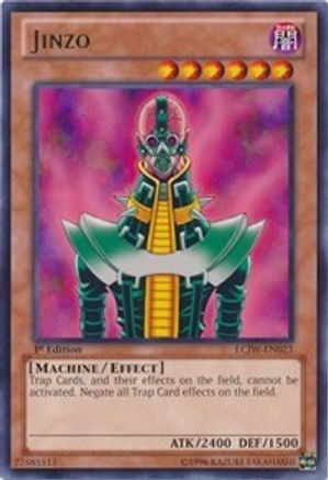 Jinzo (LCJW-EN023) - Legendary Collection 4: Joey's World 1st Edition - Premium Yugioh Single from Konami - Just $0.72! Shop now at Game Crave Tournament Store