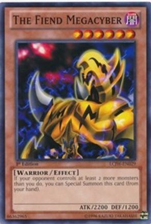 The Fiend Megacyber (LCJW-EN029) - Legendary Collection 4: Joey's World 1st Edition - Premium Yugioh Single from Konami - Just $0.53! Shop now at Game Crave Tournament Store