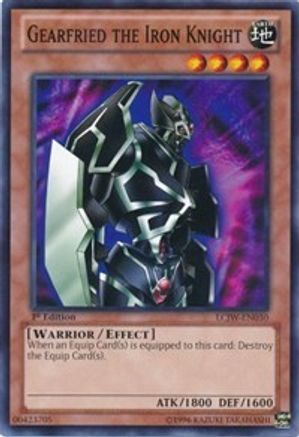 Gearfried the Iron Knight (LCJW-EN030) - Legendary Collection 4: Joey's World 1st Edition - Premium Yugioh Single from Konami - Just $0.37! Shop now at Game Crave Tournament Store