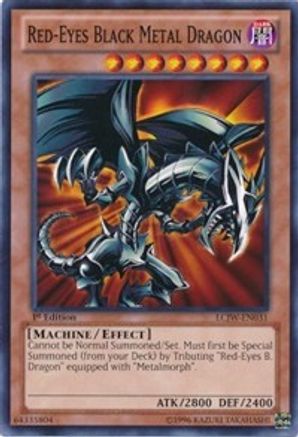 Red-Eyes Black Metal Dragon (LCJW-EN031) - Legendary Collection 4: Joey's World 1st Edition - Premium Yugioh Single from Konami - Just $5.99! Shop now at Game Crave Tournament Store