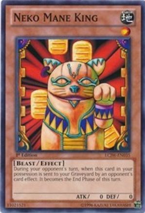 Neko Mane King (LCJW-EN035) - Legendary Collection 4: Joey's World 1st Edition - Premium Yugioh Single from Konami - Just $0.58! Shop now at Game Crave Tournament Store