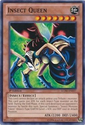 Insect Queen (LCJW-EN037) - Legendary Collection 4: Joey's World 1st Edition - Premium Yugioh Single from Konami - Just $0.32! Shop now at Game Crave Tournament Store
