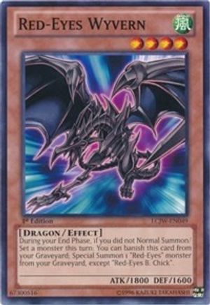 Red-Eyes Wyvern (LCJW-EN049) - Legendary Collection 4: Joey's World 1st Edition - Premium Yugioh Single from Konami - Just $2.09! Shop now at Game Crave Tournament Store