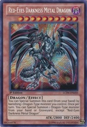 Red-Eyes Darkness Metal Dragon (LCJW-EN050) - Legendary Collection 4: Joey's World 1st Edition - Premium Yugioh Single from Konami - Just $7.86! Shop now at Game Crave Tournament Store