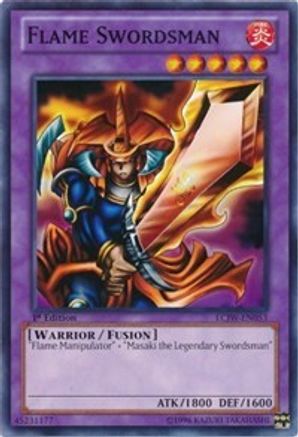 Flame Swordsman (LCJW-EN053) - Legendary Collection 4: Joey's World 1st Edition - Premium Yugioh Single from Konami - Just $1.54! Shop now at Game Crave Tournament Store