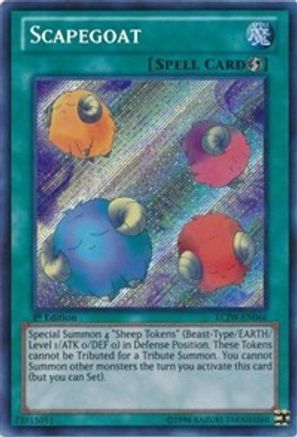 Scapegoat (LCJW-EN066) - Legendary Collection 4: Joey's World 1st Edition - Premium Yugioh Single from Konami - Just $2.66! Shop now at Game Crave Tournament Store