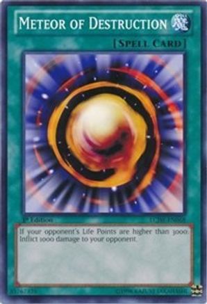 Meteor of Destruction (LCJW-EN068) - Legendary Collection 4: Joey's World 1st Edition - Premium Yugioh Single from Konami - Just $1.67! Shop now at Game Crave Tournament Store