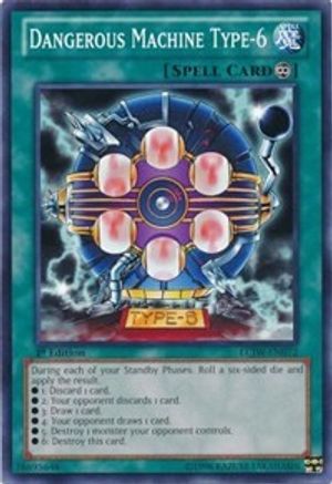 Dangerous Machine Type-6 (LCJW-EN072) - Legendary Collection 4: Joey's World 1st Edition - Premium Yugioh Single from Konami - Just $1.86! Shop now at Game Crave Tournament Store