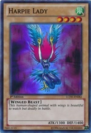 Harpie Lady (LCJW-EN082) - Legendary Collection 4: Joey's World 1st Edition - Premium Yugioh Single from Konami - Just $3.15! Shop now at Game Crave Tournament Store