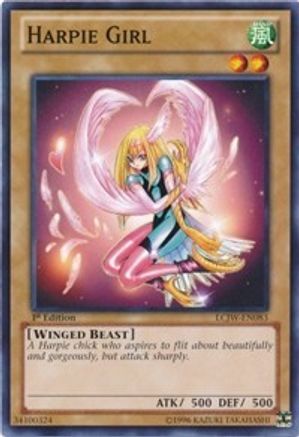 Harpie Girl (LCJW-EN083) - Legendary Collection 4: Joey's World 1st Edition - Premium Yugioh Single from Konami - Just $1.14! Shop now at Game Crave Tournament Store