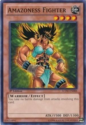 Amazoness Fighter (LCJW-EN088) - Legendary Collection 4: Joey's World 1st Edition - Premium Yugioh Single from Konami - Just $0.66! Shop now at Game Crave Tournament Store