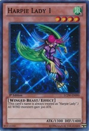 Harpie Lady 1 (LCJW-EN090) - Legendary Collection 4: Joey's World 1st Edition - Premium Yugioh Single from Konami - Just $0.32! Shop now at Game Crave Tournament Store