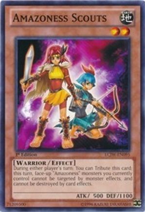 Amazoness Scouts (LCJW-EN095) - Legendary Collection 4: Joey's World 1st Edition - Premium Yugioh Single from Konami - Just $0.48! Shop now at Game Crave Tournament Store