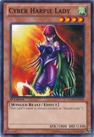 Cyber Harpie Lady (LCJW-EN096) - Legendary Collection 4: Joey's World 1st Edition - Premium Yugioh Single from Konami - Just $1.14! Shop now at Game Crave Tournament Store
