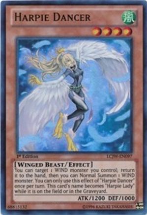 Harpie Dancer (LCJW-EN097) - Legendary Collection 4: Joey's World 1st Edition - Premium Yugioh Single from Konami - Just $1.04! Shop now at Game Crave Tournament Store