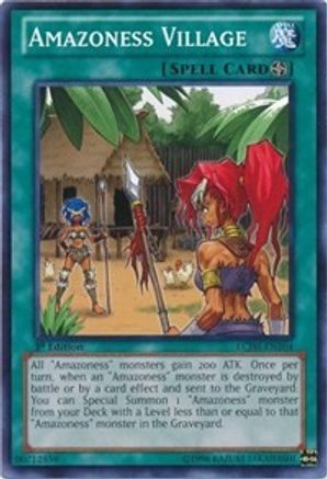 Amazoness Village (LCJW-EN104) - Legendary Collection 4: Joey's World 1st Edition - Premium Yugioh Single from Konami - Just $0.40! Shop now at Game Crave Tournament Store