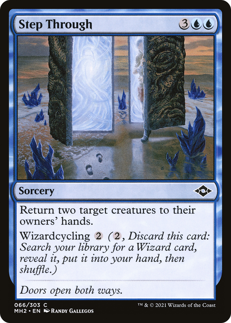 Step Through (MH2-066) - Modern Horizons 2 - Premium MTG Single from Wizards of the Coast - Just $0.25! Shop now at Game Crave Tournament Store