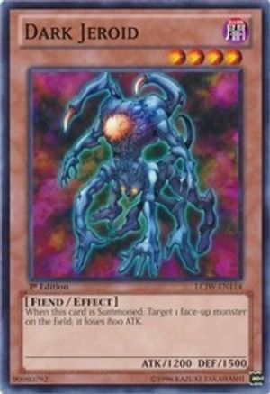 Dark Jeroid (LCJW-EN114) - Legendary Collection 4: Joey's World 1st Edition - Premium Yugioh Single from Konami - Just $0.34! Shop now at Game Crave Tournament Store