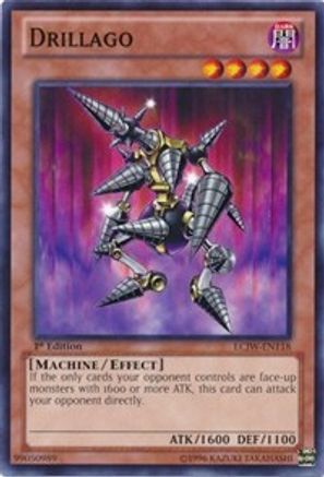 Drillago (LCJW-EN118) - Legendary Collection 4: Joey's World 1st Edition - Premium Yugioh Single from Konami - Just $0.30! Shop now at Game Crave Tournament Store