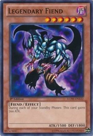 Legendary Fiend (LCJW-EN122) - Legendary Collection 4: Joey's World 1st Edition - Premium Yugioh Single from Konami - Just $0.39! Shop now at Game Crave Tournament Store