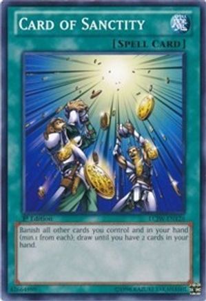 Card of Sanctity (LCJW-EN126) - Legendary Collection 4: Joey's World 1st Edition - Premium Yugioh Single from Konami - Just $0.42! Shop now at Game Crave Tournament Store