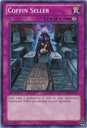 Coffin Seller (LCJW-EN132) - Legendary Collection 4: Joey's World 1st Edition - Premium Yugioh Single from Konami - Just $0.66! Shop now at Game Crave Tournament Store