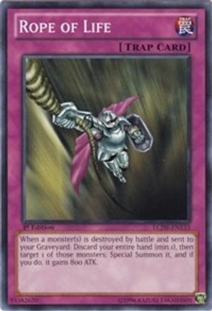Rope of Life (LCJW-EN133) - Legendary Collection 4: Joey's World 1st Edition - Premium Yugioh Single from Konami - Just $0.11! Shop now at Game Crave Tournament Store
