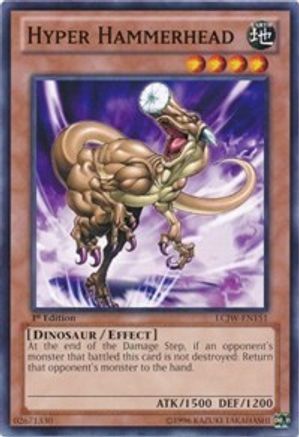 Hyper Hammerhead (LCJW-EN151) - Legendary Collection 4: Joey's World 1st Edition - Premium Yugioh Single from Konami - Just $0.25! Shop now at Game Crave Tournament Store
