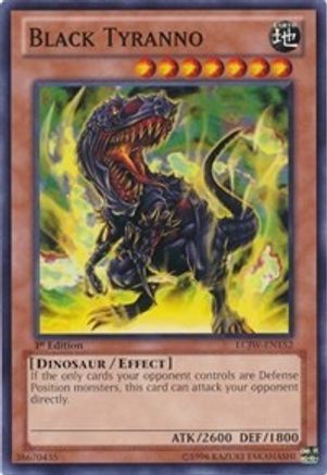 Black Tyranno (LCJW-EN152) - Legendary Collection 4: Joey's World 1st Edition - Premium Yugioh Single from Konami - Just $0.92! Shop now at Game Crave Tournament Store