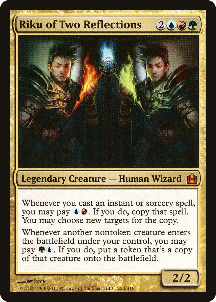 Riku of Two Reflections (CMD-220) - Commander 2011 - Premium MTG Single from Wizards of the Coast - Just $1.04! Shop now at Game Crave Tournament Store