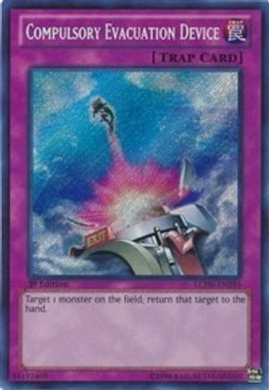 Compulsory Evacuation Device (LCJW-EN295) - Legendary Collection 4: Joey's World 1st Edition - Premium Yugioh Single from Konami - Just $0.37! Shop now at Game Crave Tournament Store