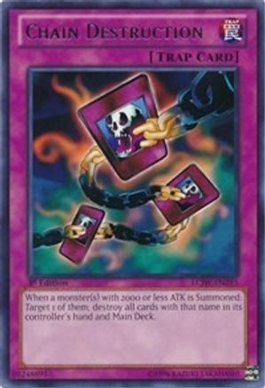 Chain Destruction (LCJW-EN293) - Legendary Collection 4: Joey's World 1st Edition - Premium Yugioh Single from Konami - Just $0.25! Shop now at Game Crave Tournament Store