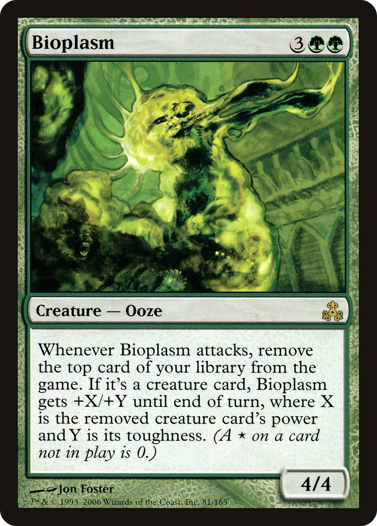 Bioplasm (GPT-081) - Guildpact Foil - Premium MTG Single from Wizards of the Coast - Just $0.53! Shop now at Game Crave Tournament Store