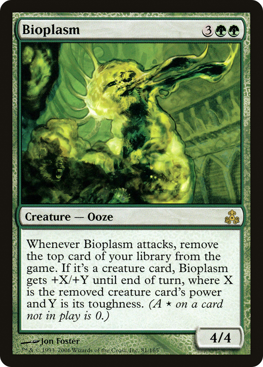 Bioplasm (GPT-081) - Guildpact Foil - Premium MTG Single from Wizards of the Coast - Just $0.53! Shop now at Game Crave Tournament Store