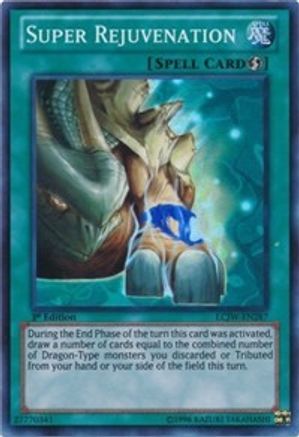 Super Rejuvenation (LCJW-EN287) - Legendary Collection 4: Joey's World 1st Edition - Premium Yugioh Single from Konami - Just $1.50! Shop now at Game Crave Tournament Store