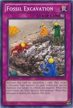 Fossil Excavation (LCJW-EN165) - Legendary Collection 4: Joey's World 1st Edition - Premium Yugioh Single from Konami - Just $0.25! Shop now at Game Crave Tournament Store