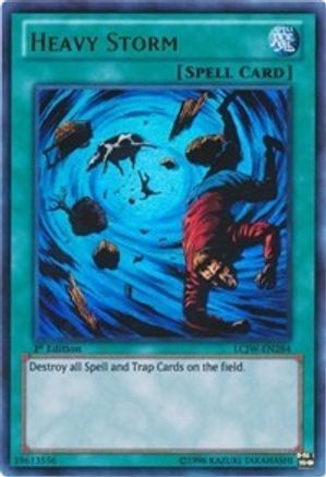 Heavy Storm (LCJW-EN284) - Legendary Collection 4: Joey's World 1st Edition - Premium Yugioh Single from Konami - Just $4.22! Shop now at Game Crave Tournament Store