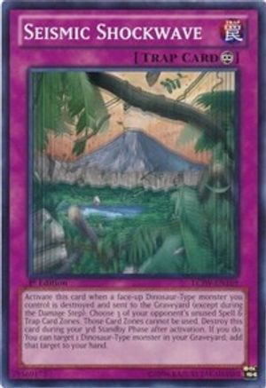 Seismic Shockwave (LCJW-EN169) - Legendary Collection 4: Joey's World 1st Edition - Premium Yugioh Single from Konami - Just $0.25! Shop now at Game Crave Tournament Store