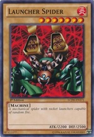 Launcher Spider (LCJW-EN171) - Legendary Collection 4: Joey's World 1st Edition - Premium Yugioh Single from Konami - Just $0.31! Shop now at Game Crave Tournament Store