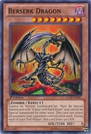Berserk Dragon (LCJW-EN281) - Legendary Collection 4: Joey's World 1st Edition - Premium Yugioh Single from Konami - Just $0.96! Shop now at Game Crave Tournament Store