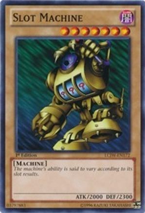 Slot Machine (LCJW-EN172) - Legendary Collection 4: Joey's World 1st Edition - Premium Yugioh Single from Konami - Just $0.26! Shop now at Game Crave Tournament Store