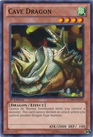 Cave Dragon (LCJW-EN279) - Legendary Collection 4: Joey's World 1st Edition - Premium Yugioh Single from Konami - Just $1.02! Shop now at Game Crave Tournament Store