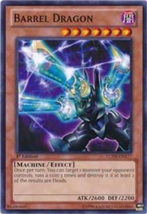 Barrel Dragon (LCJW-EN177) - Legendary Collection 4: Joey's World 1st Edition - Premium Yugioh Single from Konami - Just $0.40! Shop now at Game Crave Tournament Store