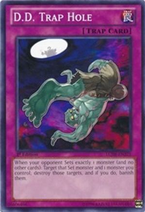 D.D. Trap Hole (LCJW-EN275) - Legendary Collection 4: Joey's World 1st Edition - Premium Yugioh Single from Konami - Just $0.25! Shop now at Game Crave Tournament Store
